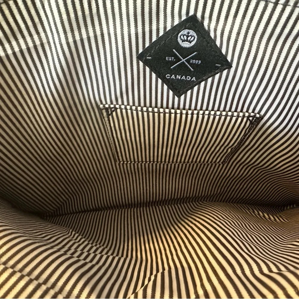 Gray and Black Laptop Bag